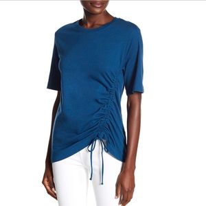 Everligh Drawstring Cinch Waist Tee